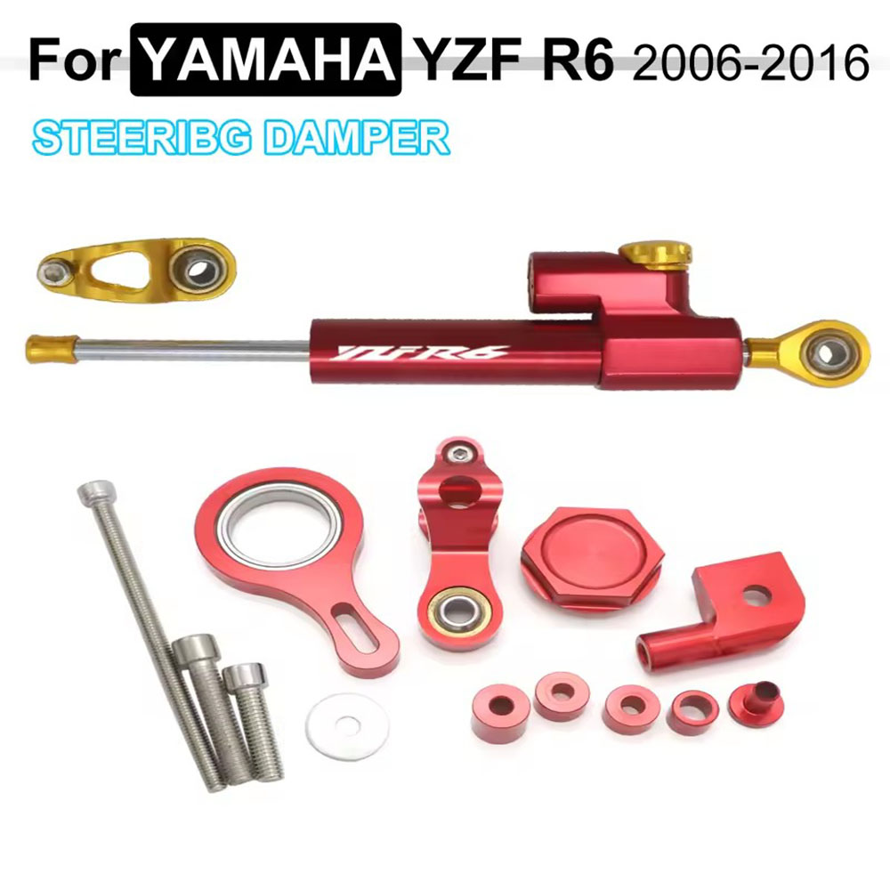 For YAMAHA YZF R1 2002-2017 R6 - Steering Damper Stabilizer Kit Cnc review and price