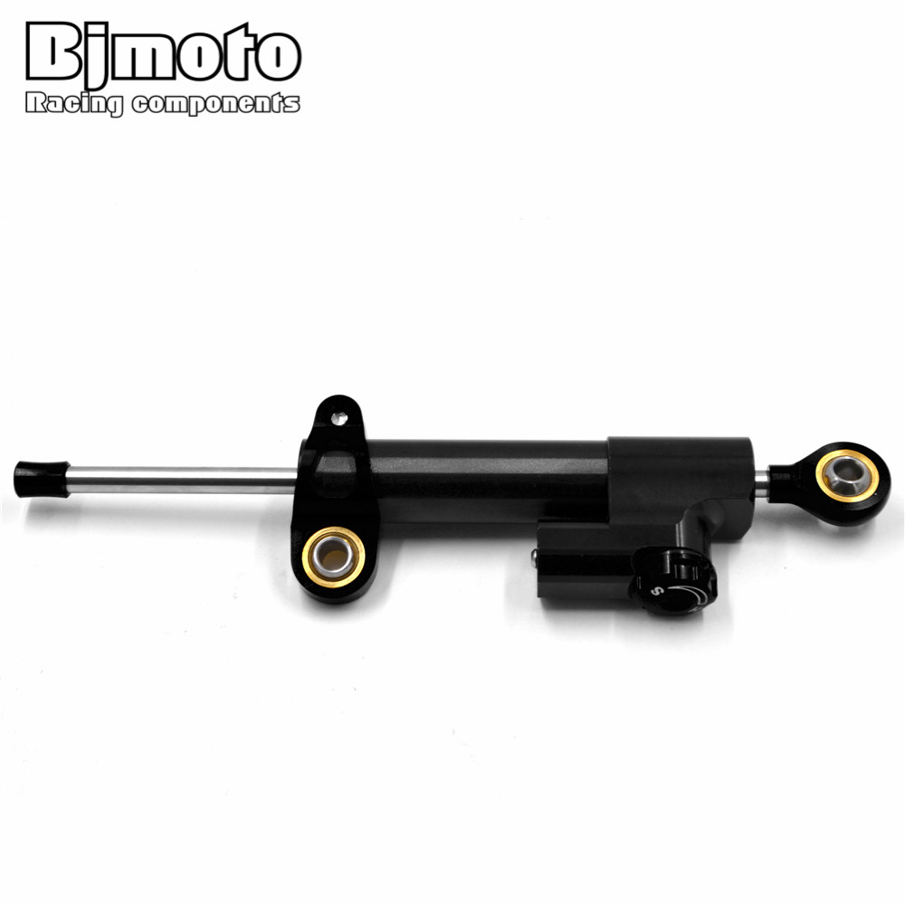 BJMOTO Motorcycle Steering Dam - Steering Damper Stabilizer Kit Cnc review and price